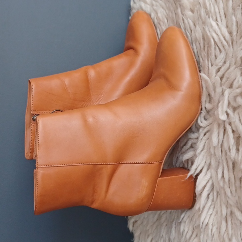 Able Leather Booties - image 1